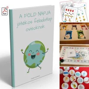 Föld napja játékos feladatlap ovisoknak (ebook)