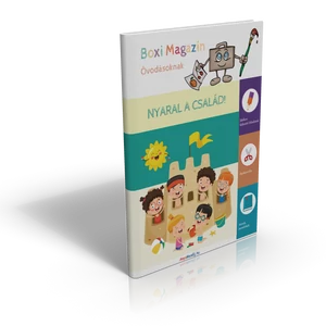 Nyaral a Család! Boxi Magazin  - mese, vers, fejlesztő feladat, barkács sablon óvodásoknak (ebook)