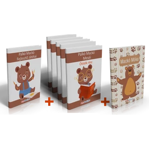 Palkó Mackó fejlesztő játékai - prémium csomagja  Palkó Mackó fejlesztő játékai - prémium csomagja