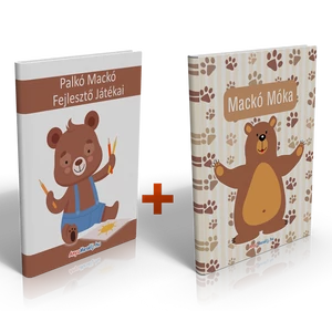 Mackó Móka- játékos tudástár ovisoknak (e-book) + Palkó Mackó fejlesztő játékai  Mackó Móka- játékos tudástár ovisoknak (e-book) + Palkó Mackó fejlesztő játékai
