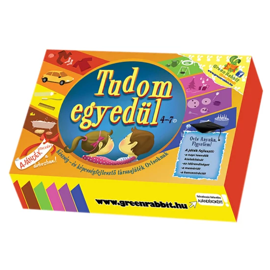 Tudom egyedül - társasjáték óvodásoknak