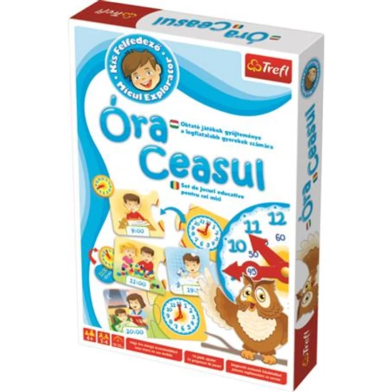 Kis felfedező - Óra - Oktató társasjáték