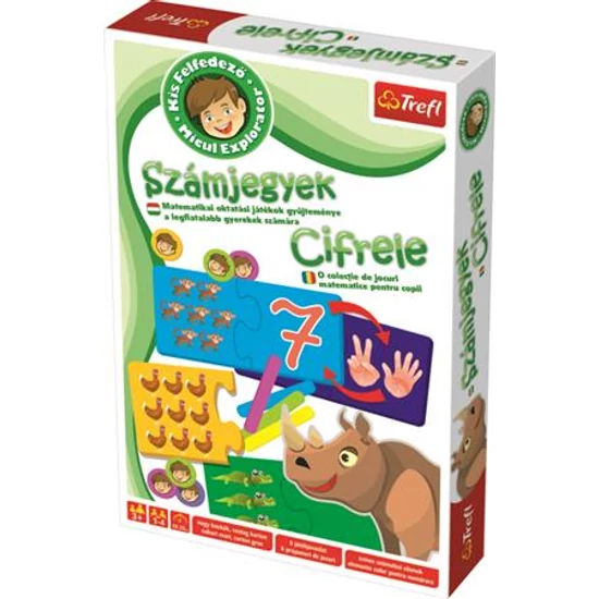 Kis felfedező - Számjegyek- Oktató társasjáték